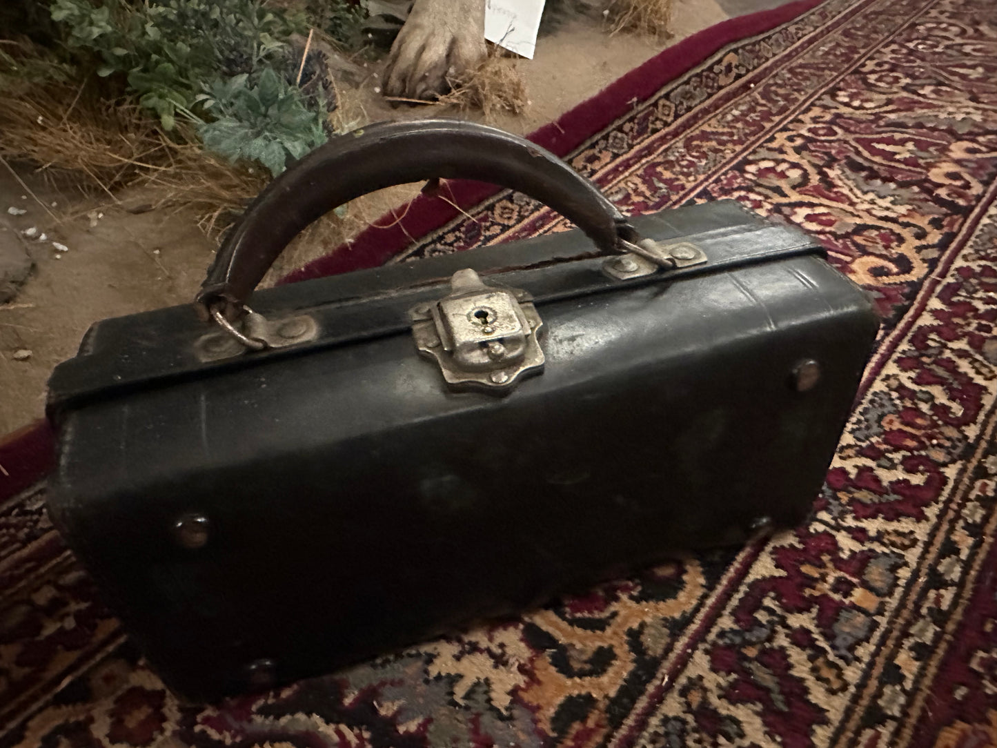 Very old apothecary- pharmacist bag