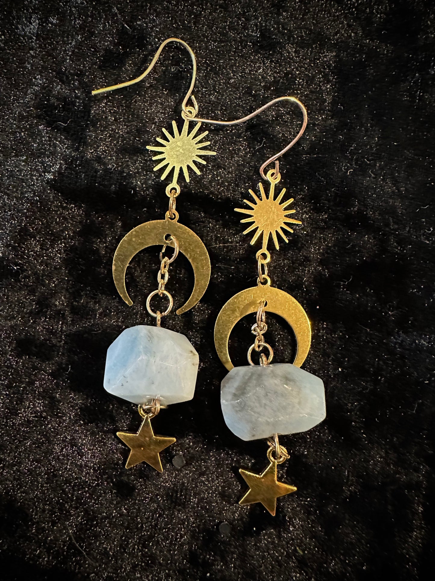 Aquamarine earrings