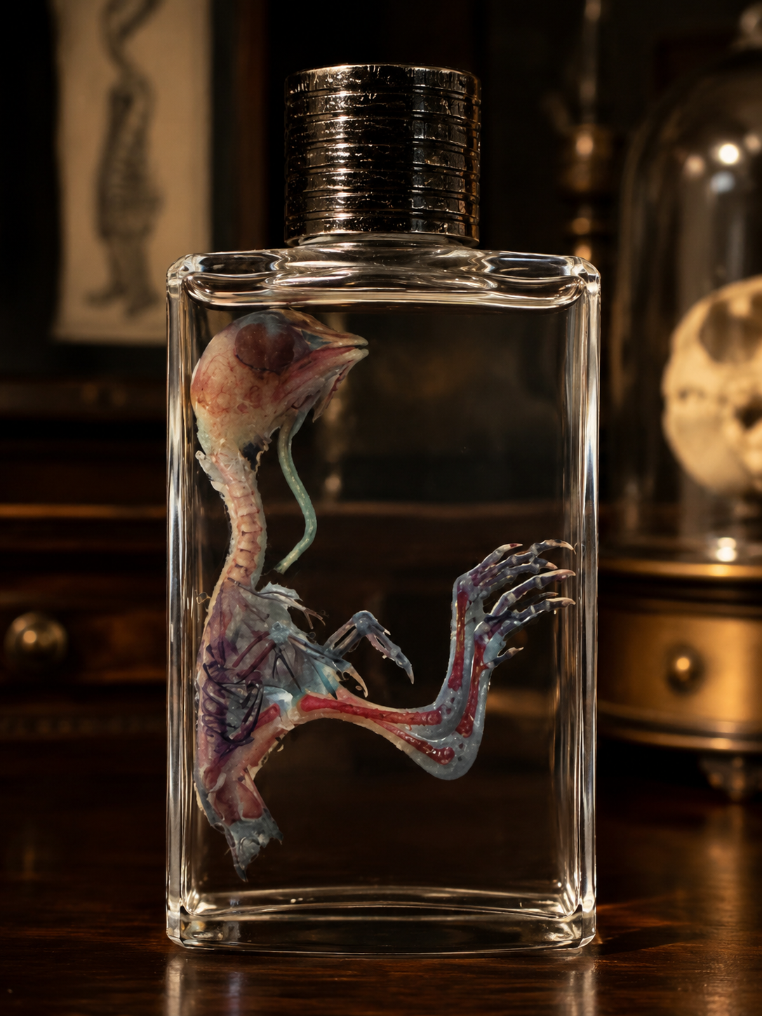 Diaphonized bird spécimen