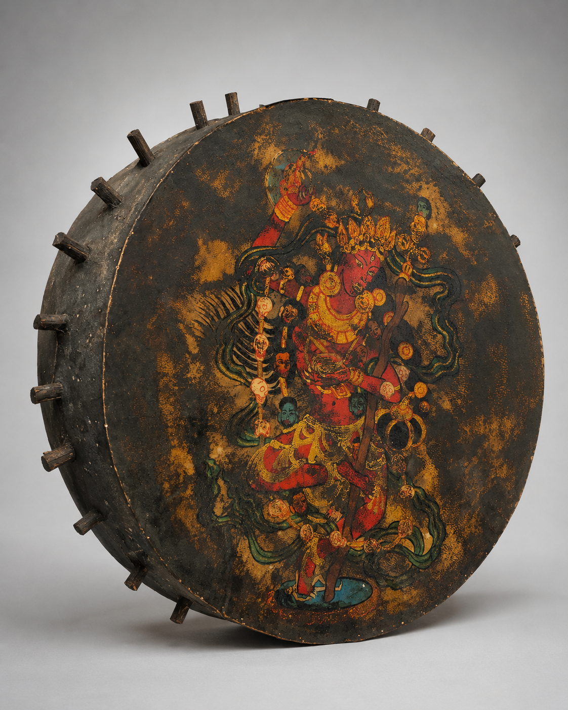 Old Tantric Drum from Nepal