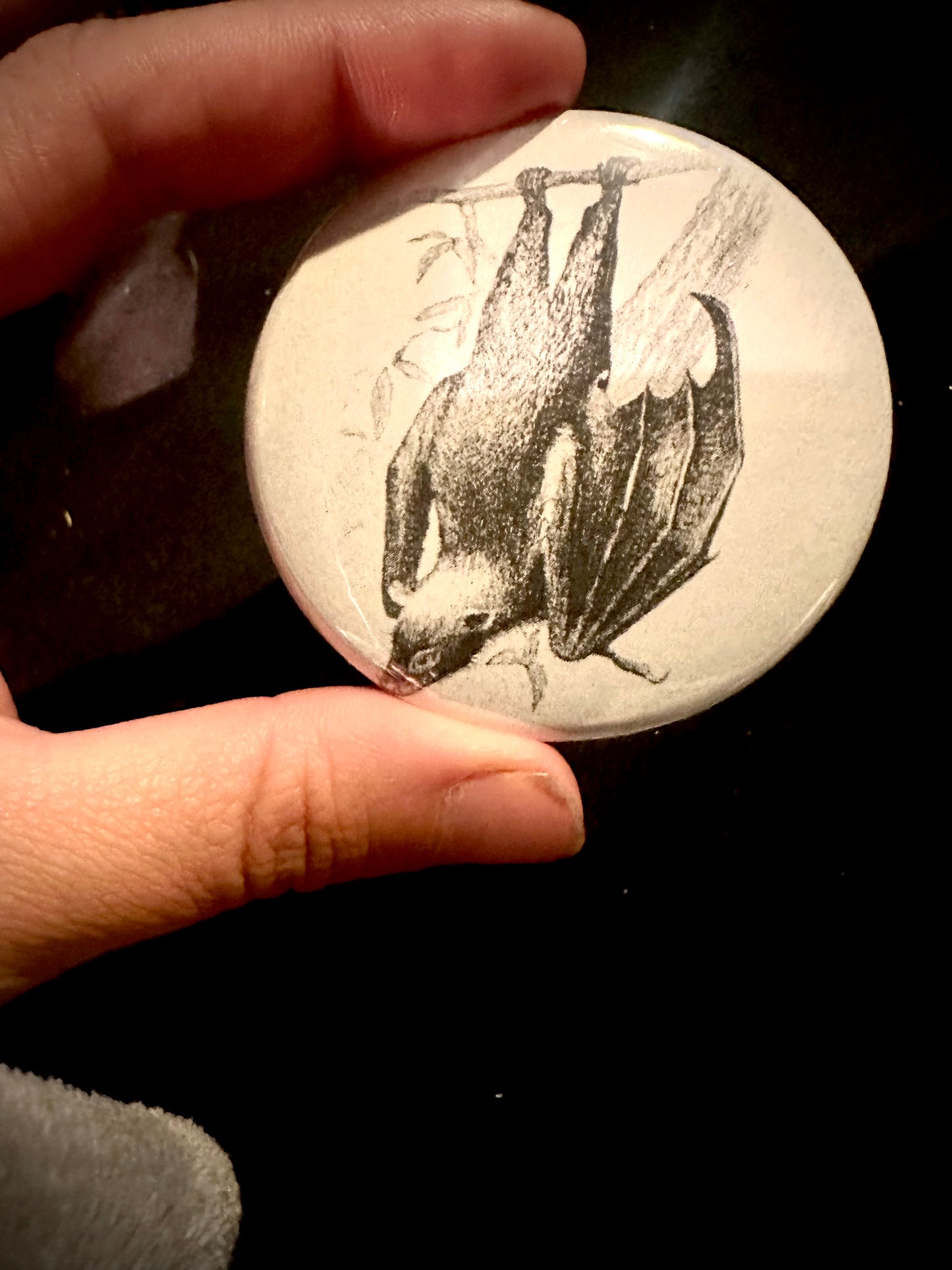Bat pin 2 inch