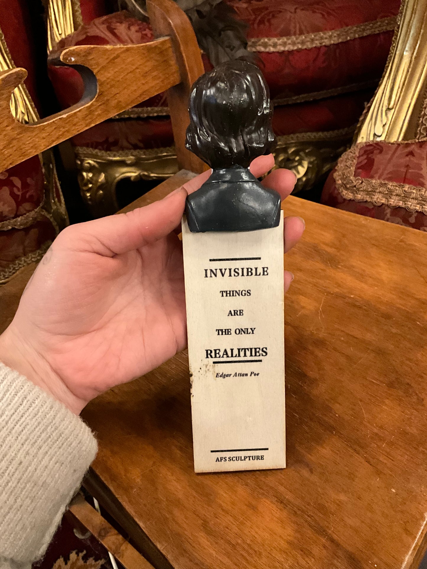 Edgar allen poe bookmark