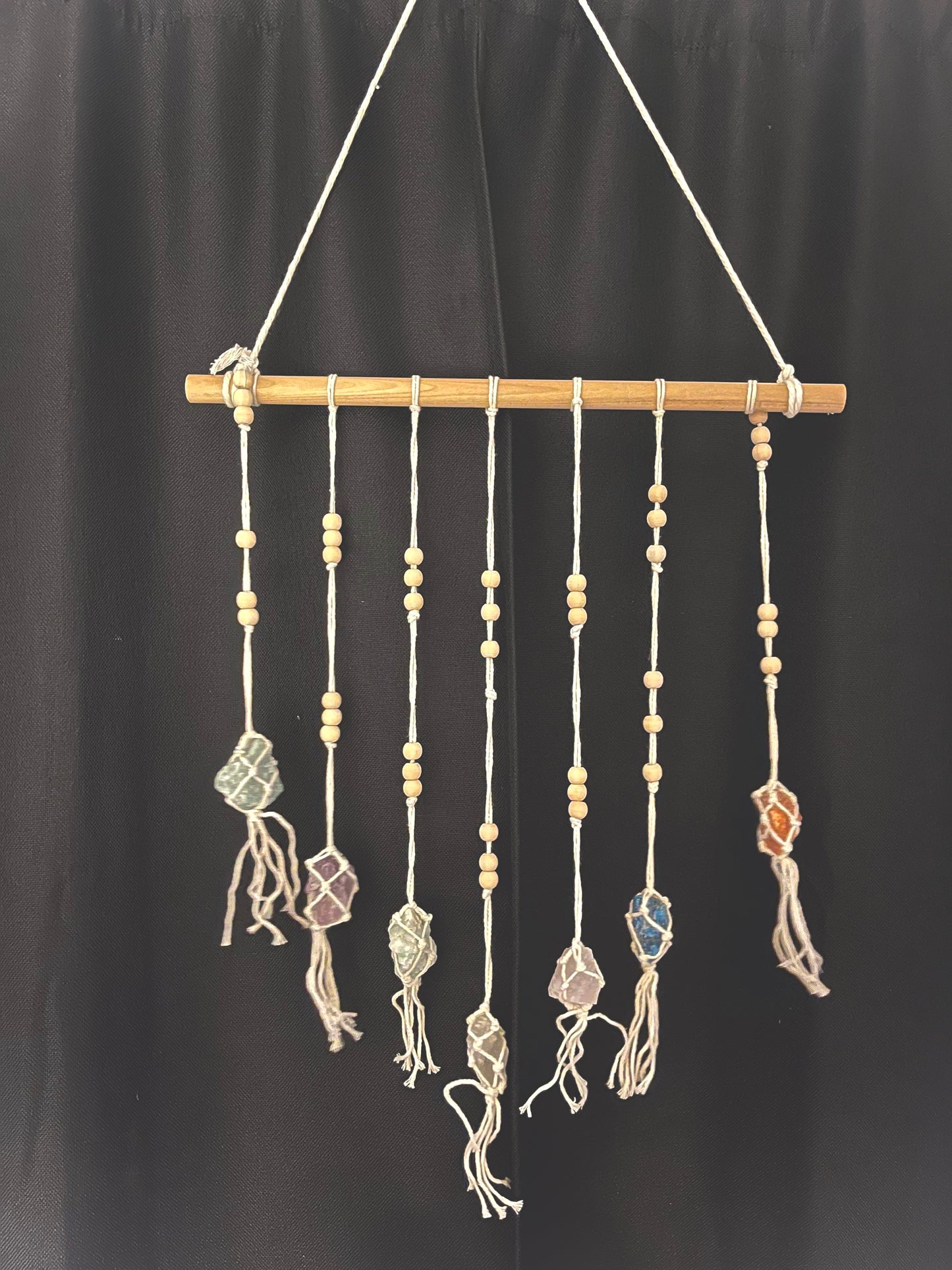 Boho chakra macramé wall decor