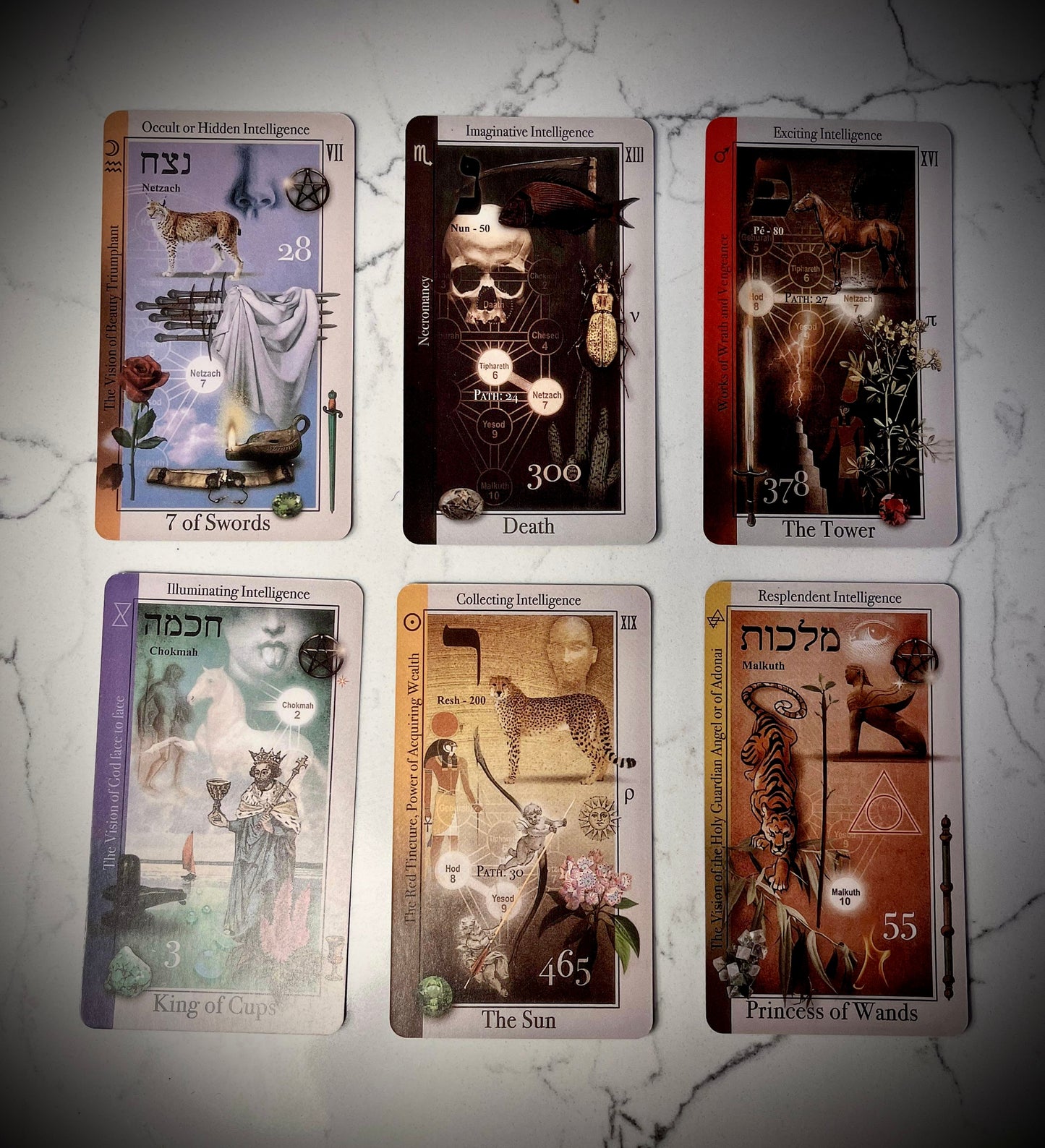 Magical tarot deck