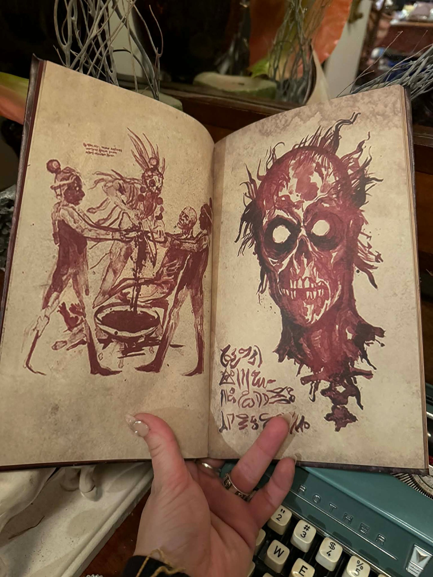 Necronimicon book from Evil dead