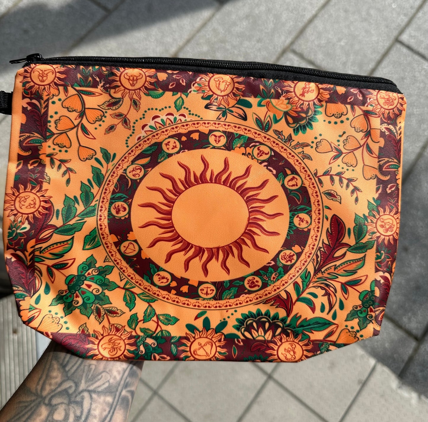 Boho sun pouch