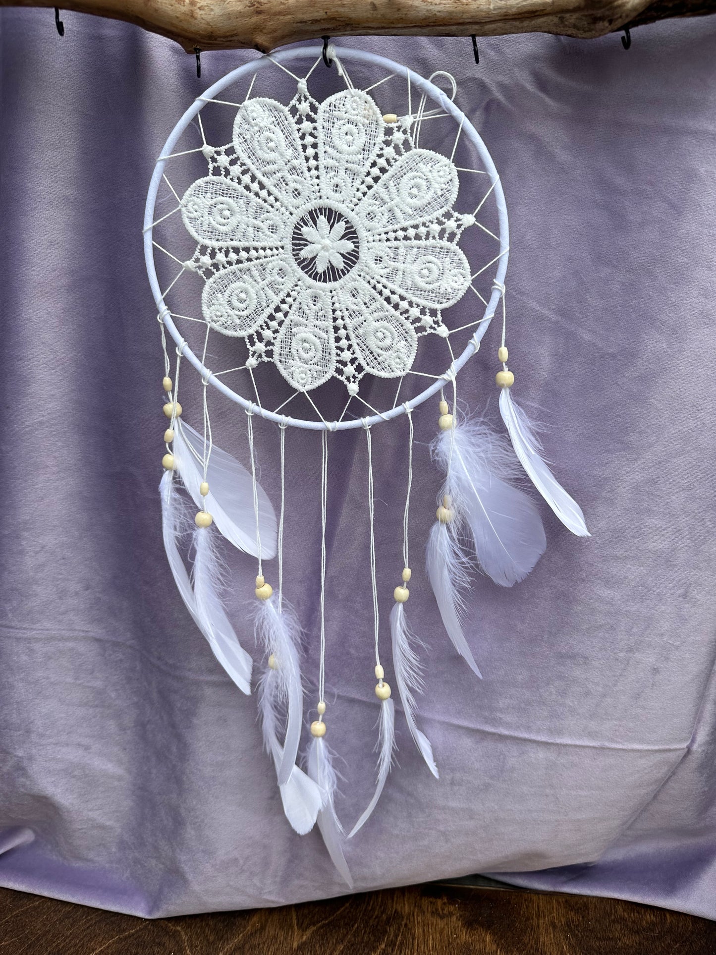 Boho & feathers dreamcatcher