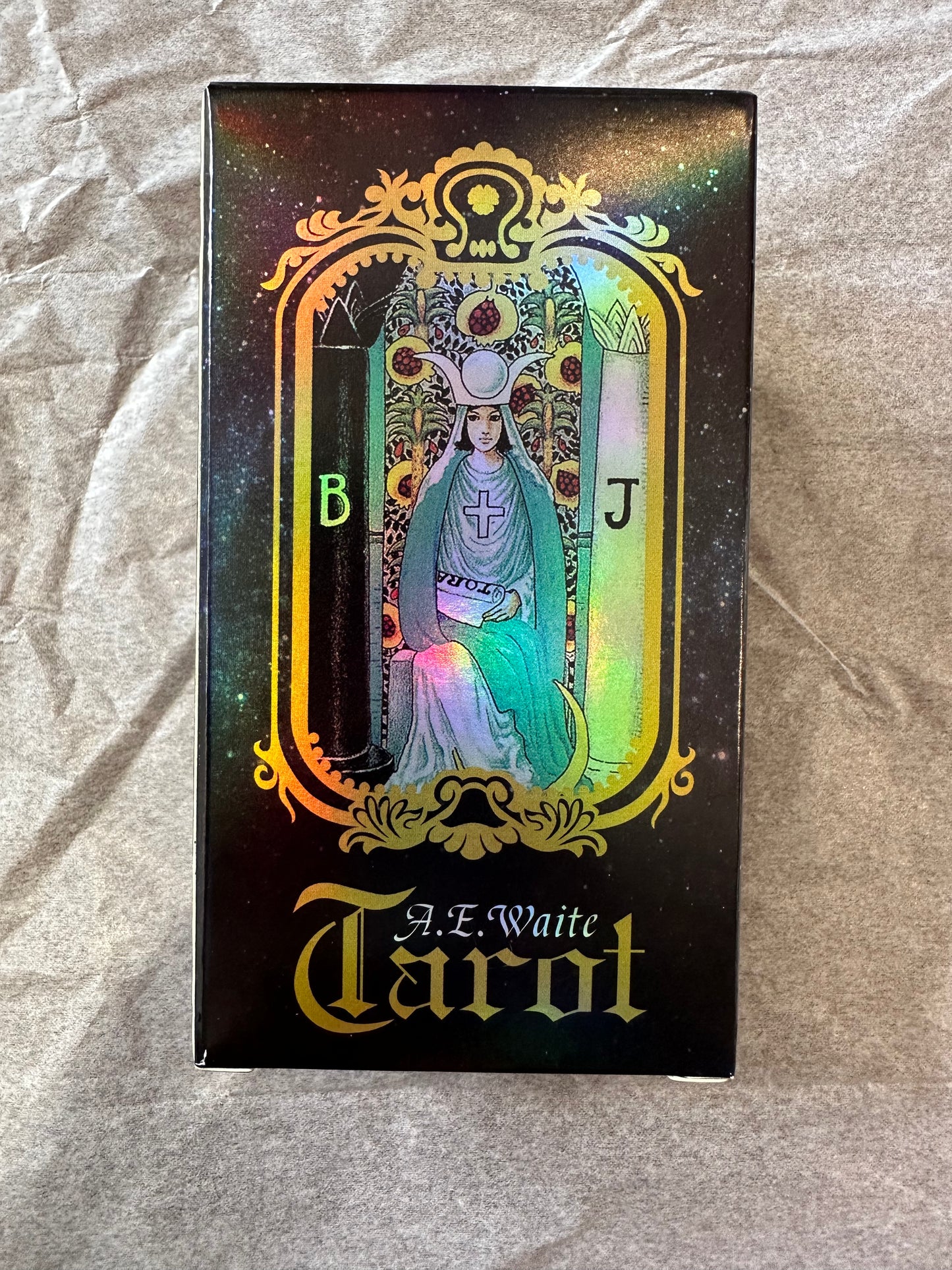 AE Waite tarot iridescent