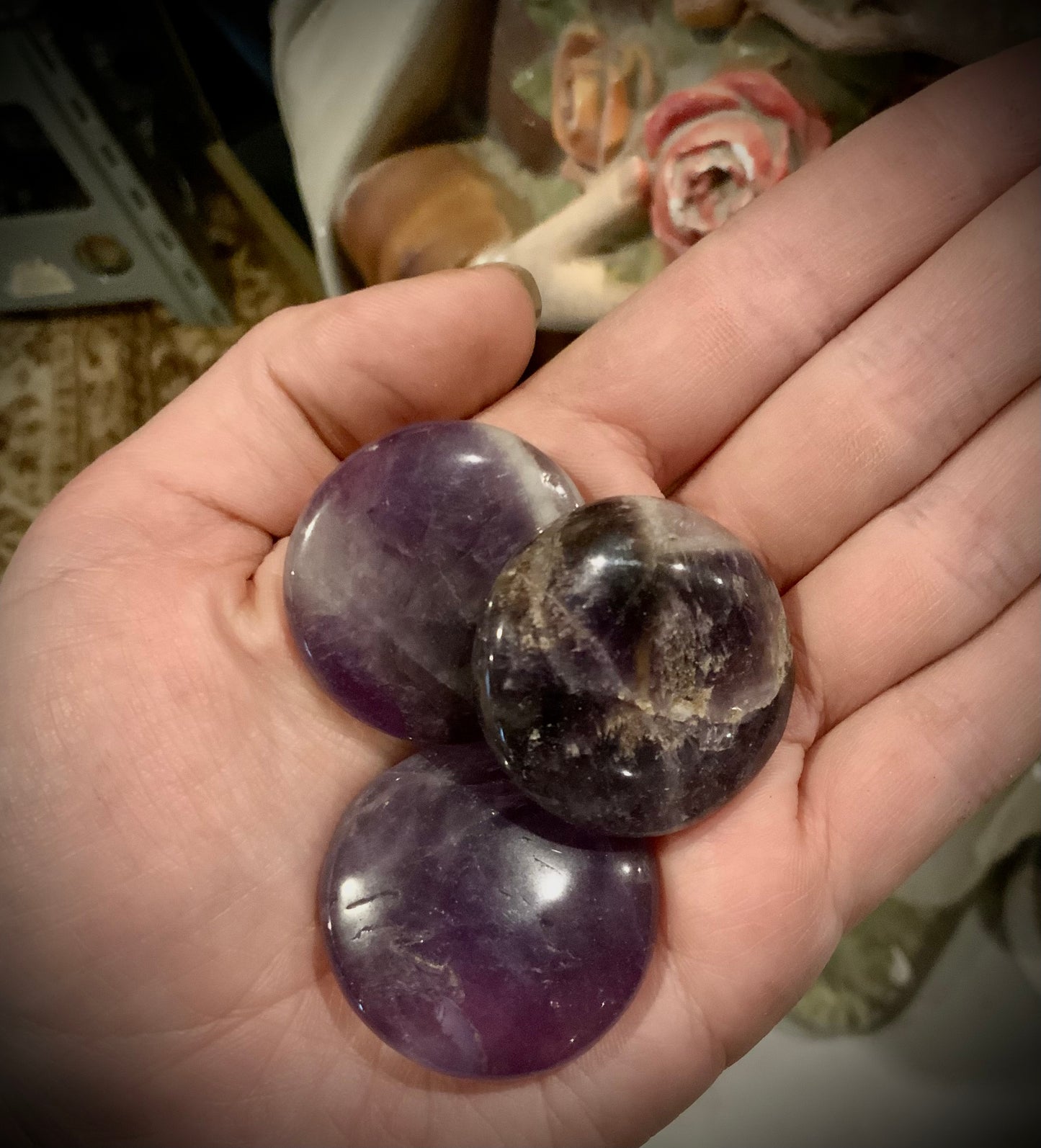 Amethyst cabochon