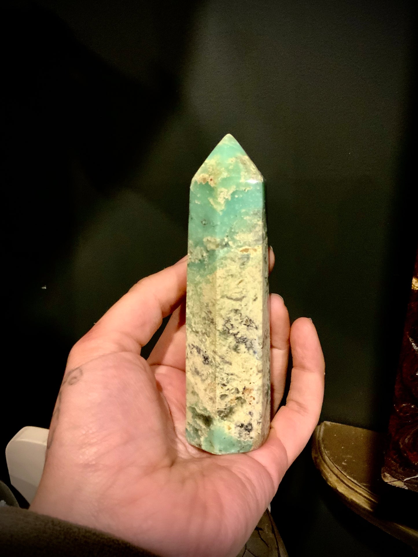 Chrysoprase tower