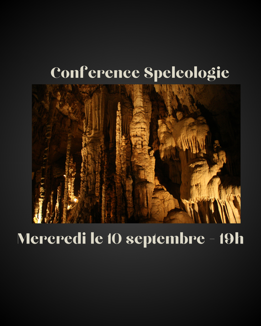 Conference sur la spéléologie 10septembre