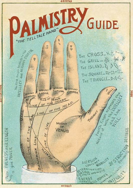 Palmistry print
