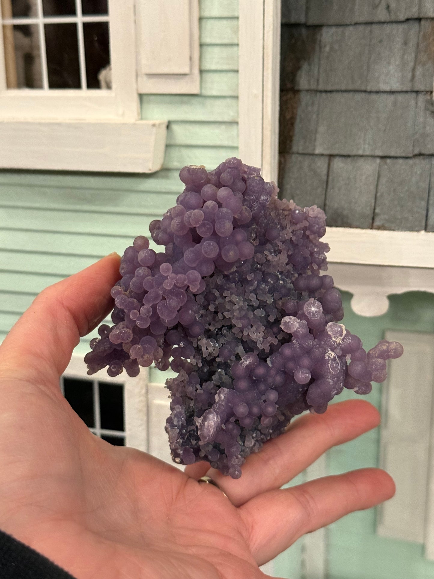 Grappe agate specimen- Indonesia