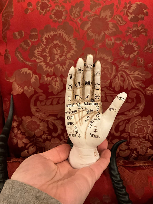 Palmestry hand