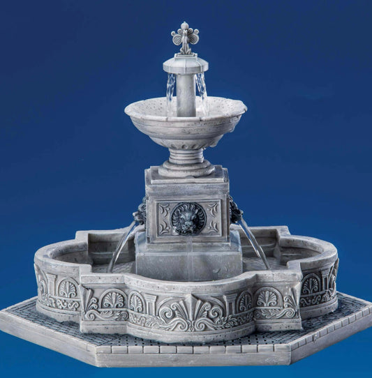 REAL WATER**- Modular plaza fountain