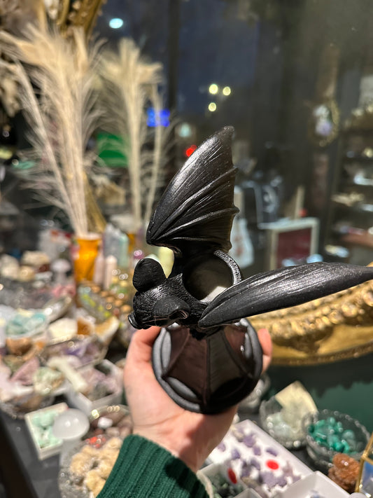 Bat candle holder