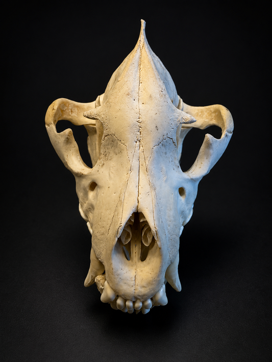 Stripped Hyena skull