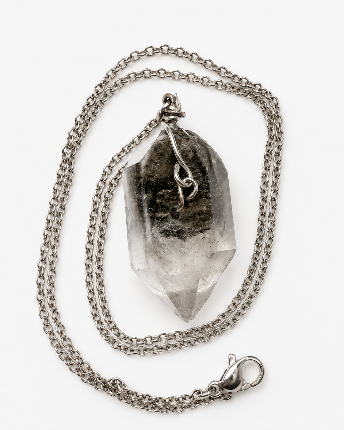 Double terminated himalayan quartz