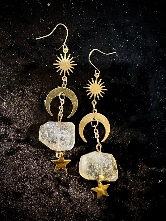 Citrine earrings