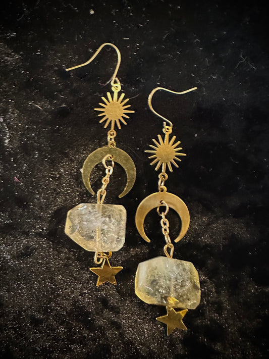 Citrine earrings