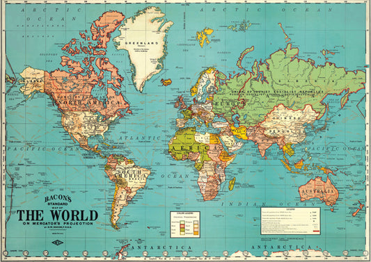 Map of the world