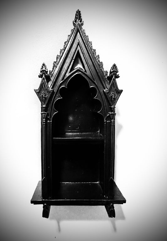 Gothic shelf wall hanging