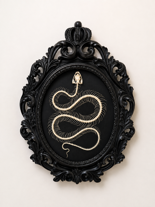 Snake skeleton frame