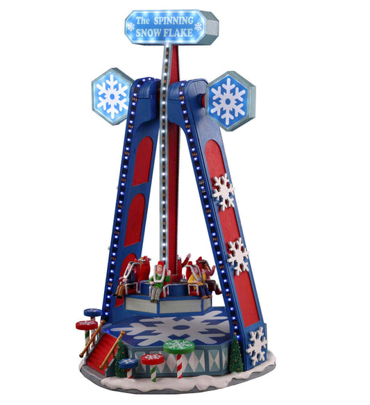 The spinning snowflake