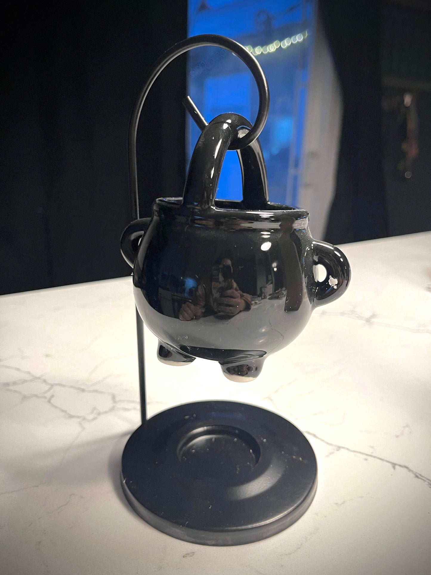 Incense burner witche cauldron