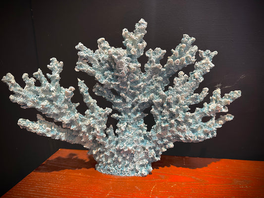 Large resin coral branch