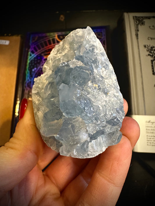 Celestite egg crystal