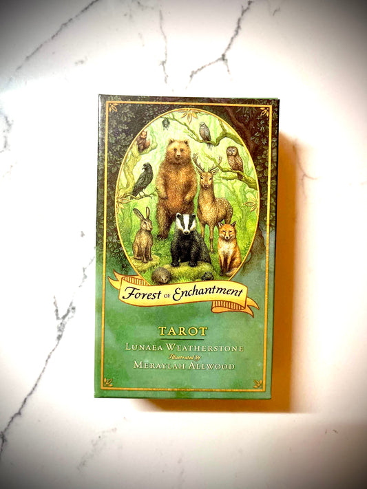 Enchanted forest tarot deck