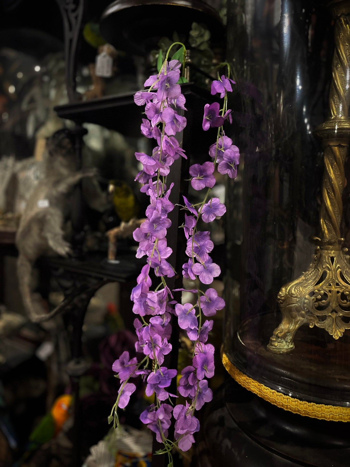 Pack of 6 Purple drap flowers