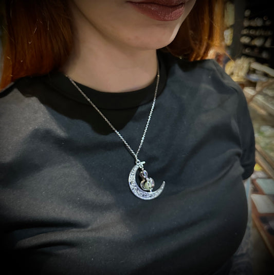 Moon necklace