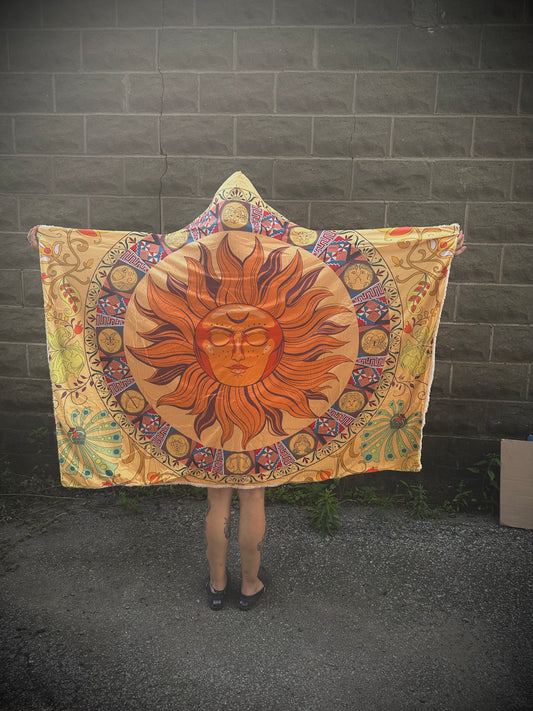 Sun snuggle blanket
