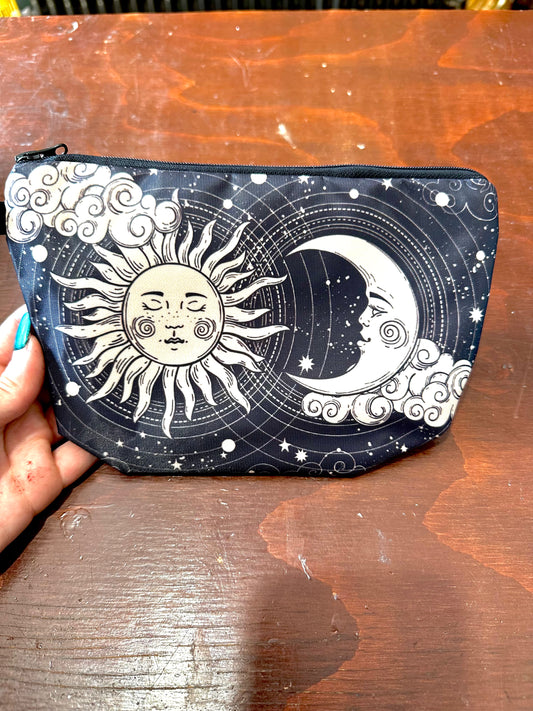 Moon & sun pouch