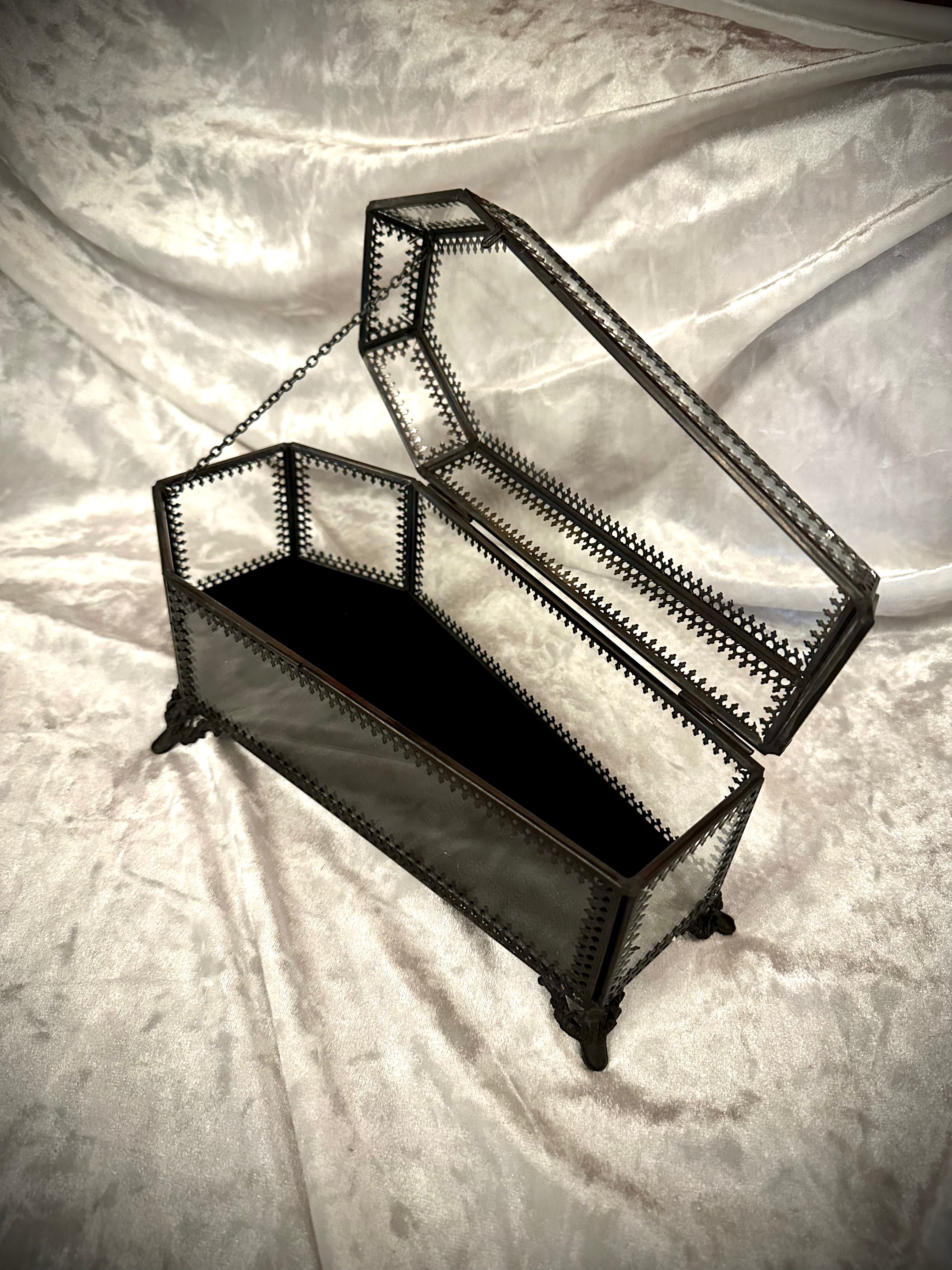 Glass coffin box display – Tocb-mtl