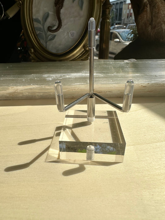 Acrylic crystal base 5x5cm