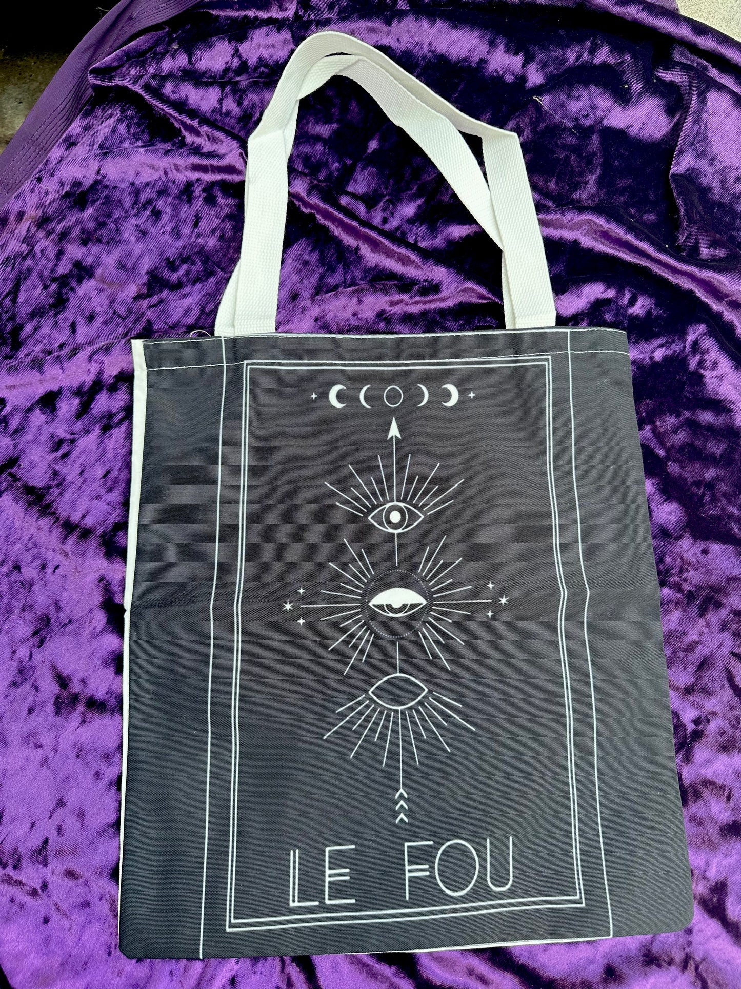 Le fou tote bag