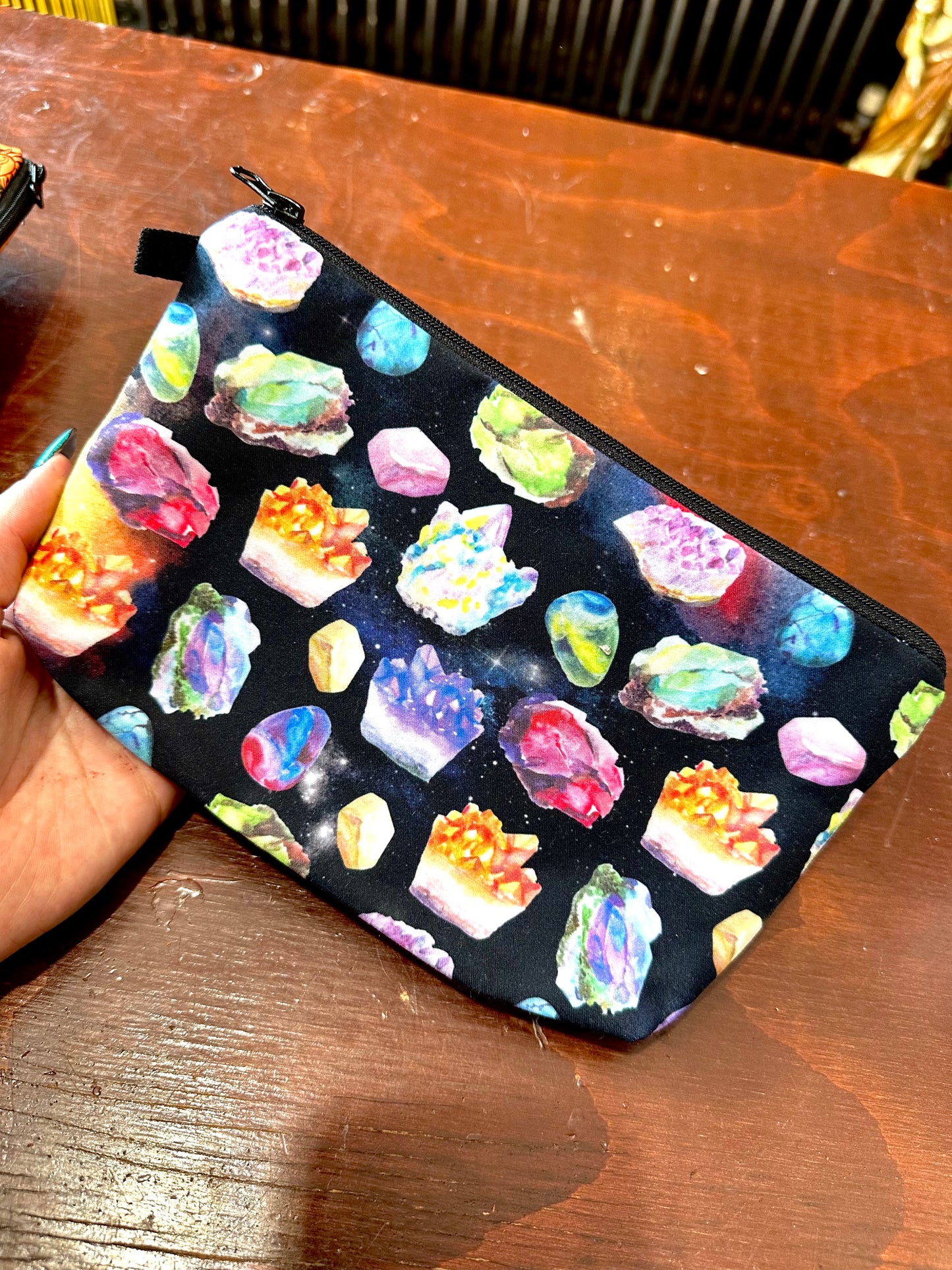 Crystal pouch