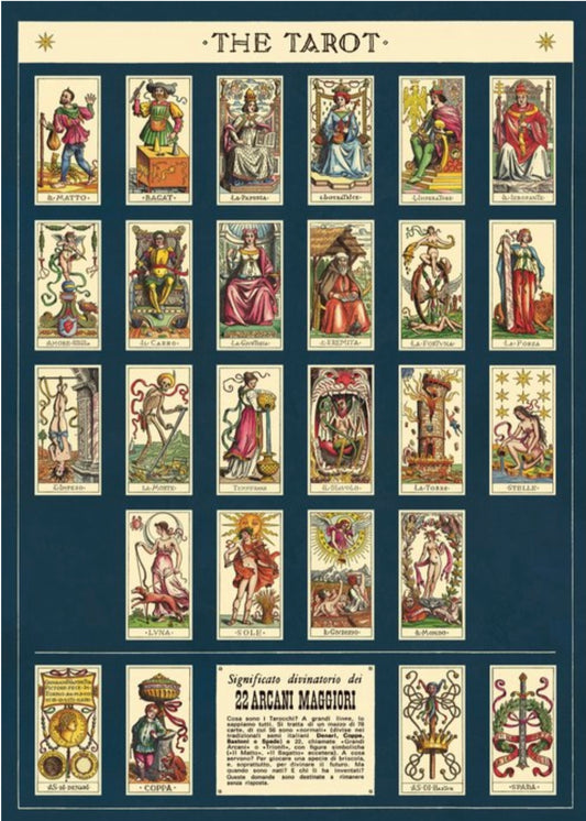 Tarot print 19x27 inchs